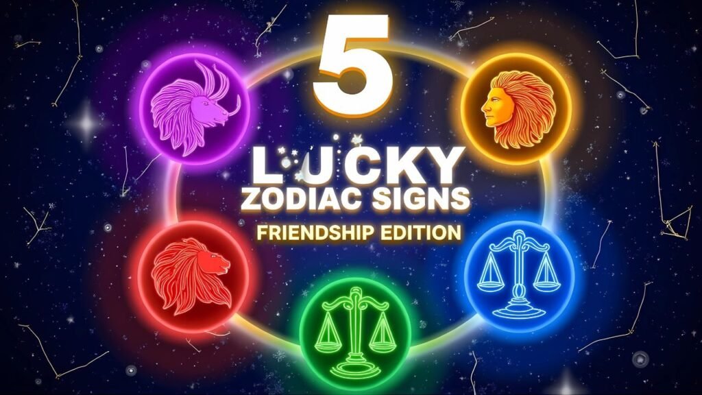 5 Zodiac Signs Lucky in Friendship